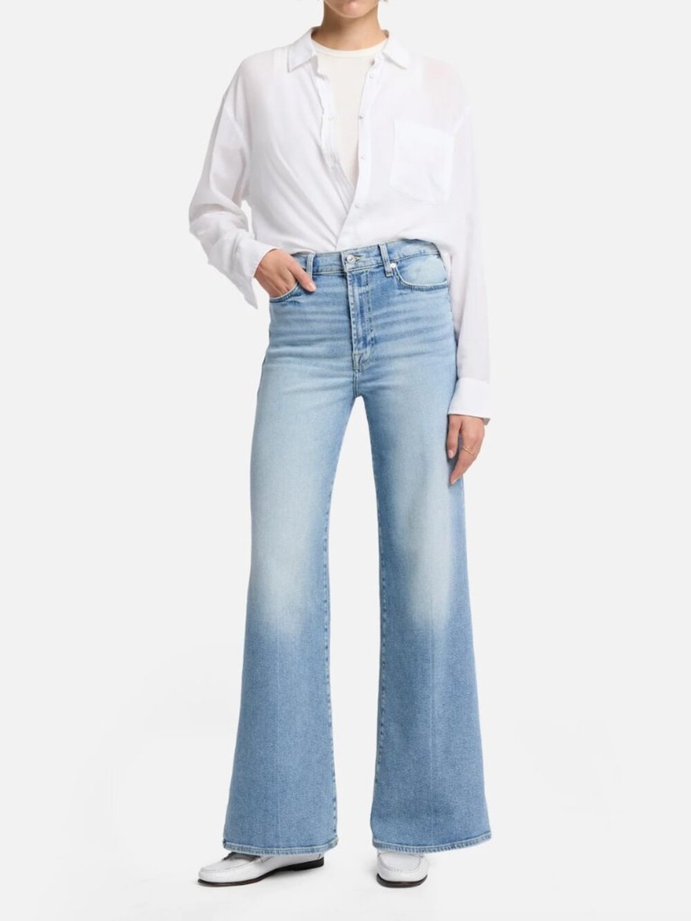 NWT 7 For All Mankind Jo High Rise Ultra High Rise Sz 30